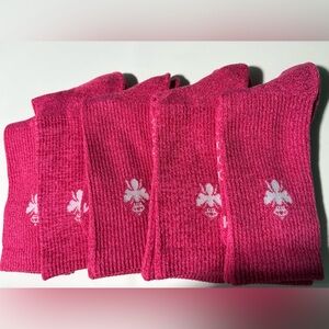 Bombas 5 Pairs Crew Socks  Size: L